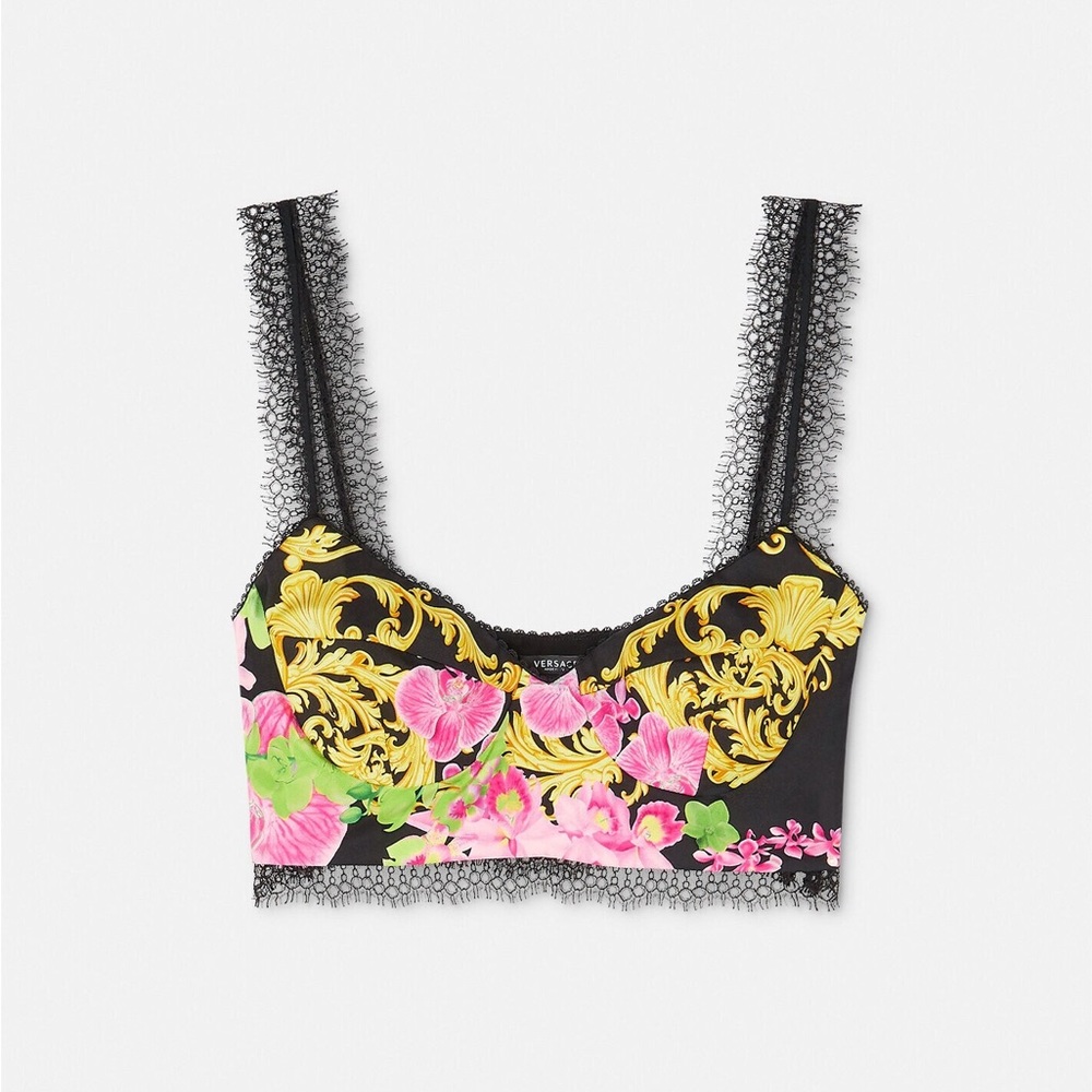 Medusa Orchid bralette + leggings